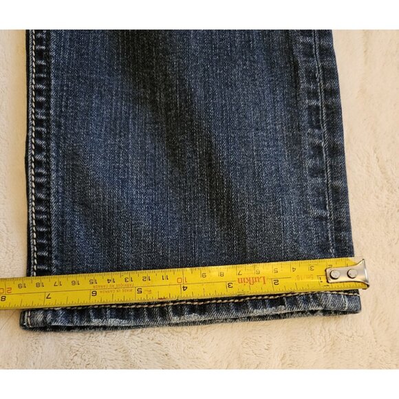Silver Jeans Eddie Women's Size 34/32 Blue Denim - Picture 12 of 12